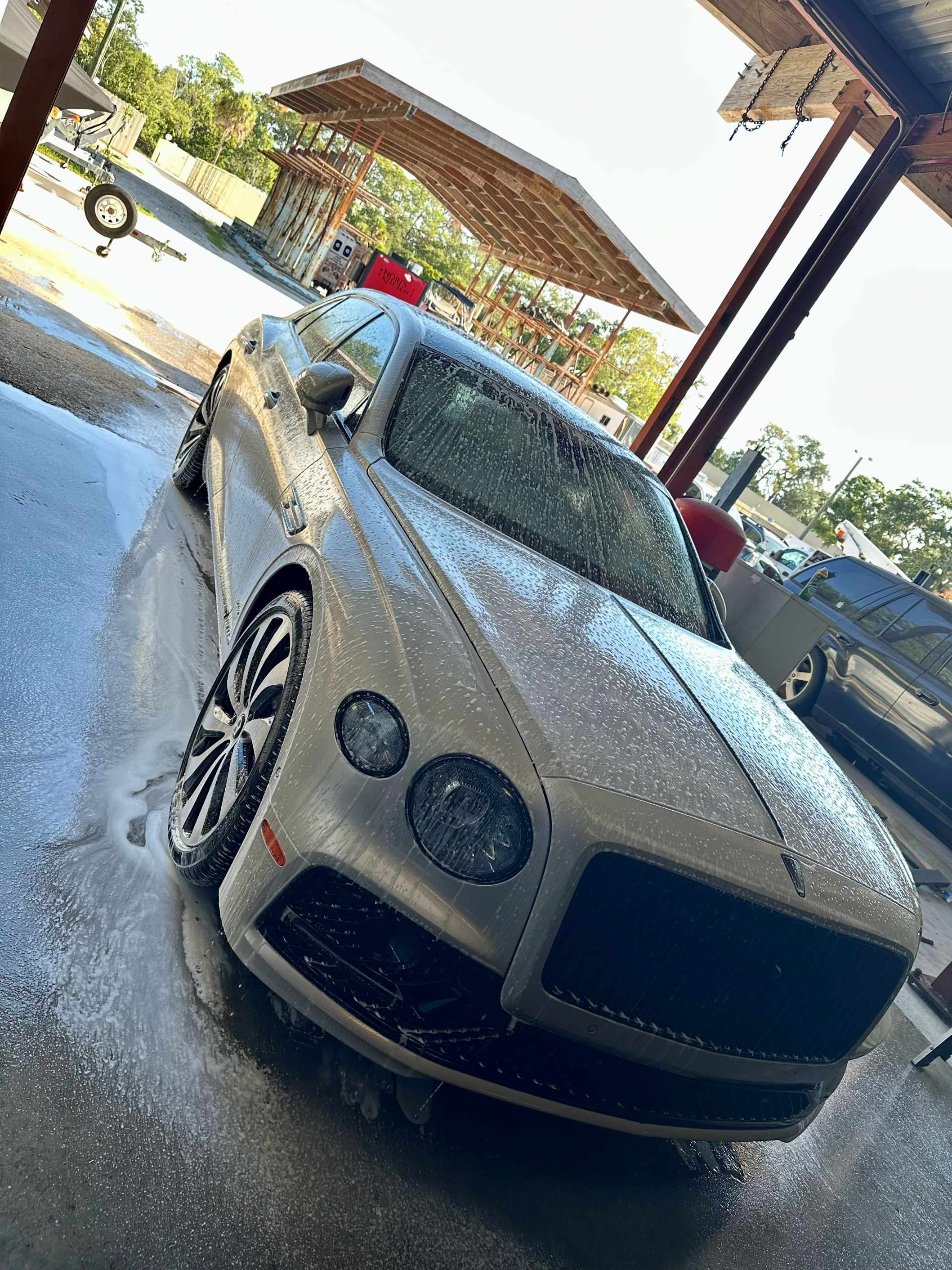 Washed cars