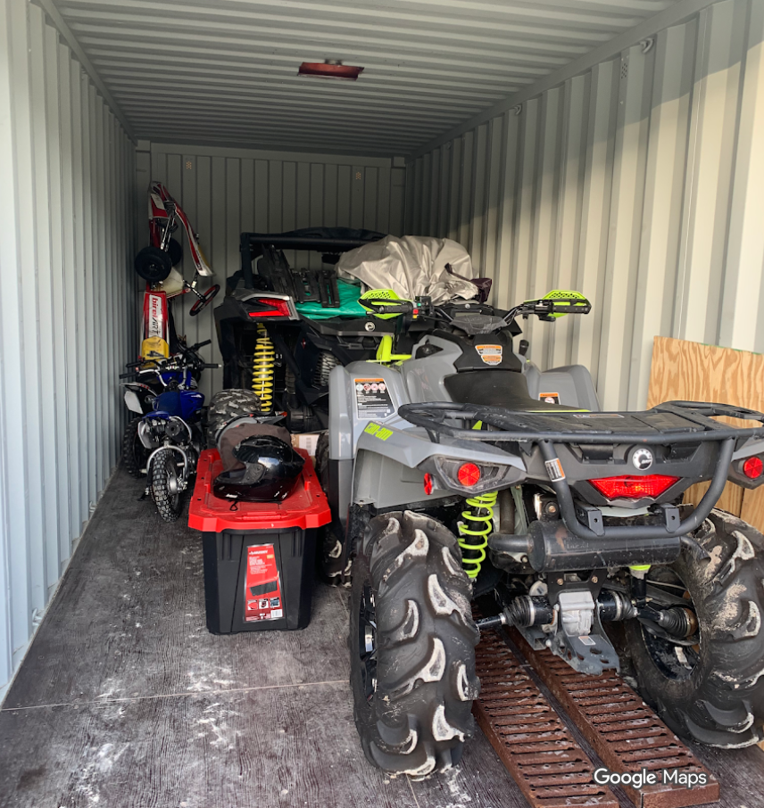Interior storage space